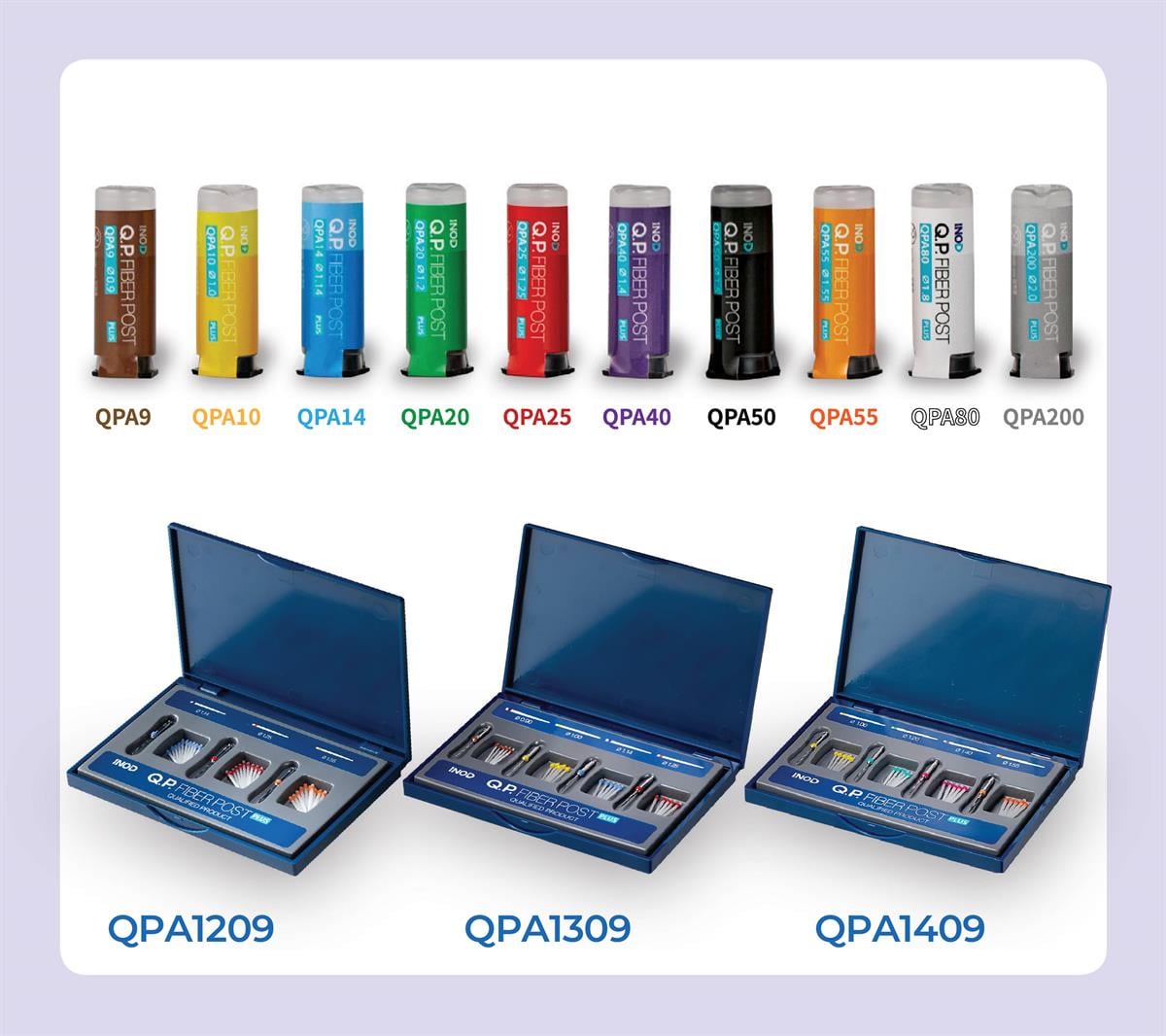 ASİDENTİNODQPA 40 REFİLINNODENT QPA CAM FİBER POST REFİL