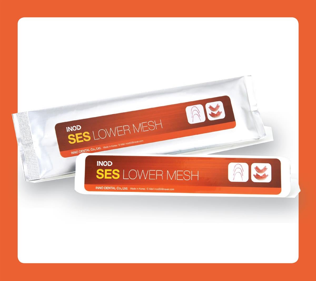 ASİDENTİNODSES LOWER MESHINNODENT SES LOWER MESH ALT PROTEZ İÇİN CAM FİBER ŞERİT (3 ADET)
