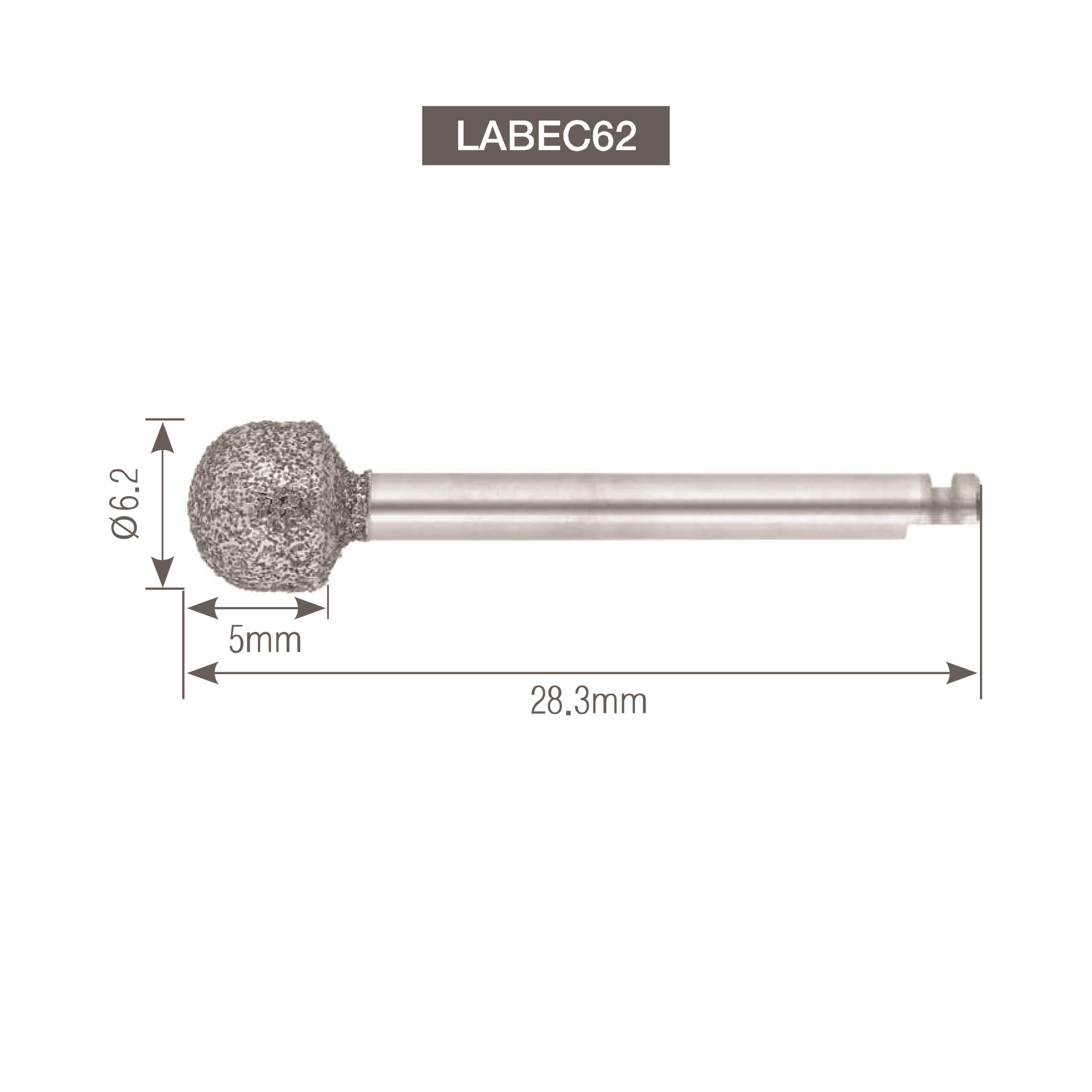 ASİDENTOSUNGLABEC62LABEC62 Lateral Approach Bur CERRAHİ SİNÜS FREZİ ELMAS ANGULDURUVA İÇİN