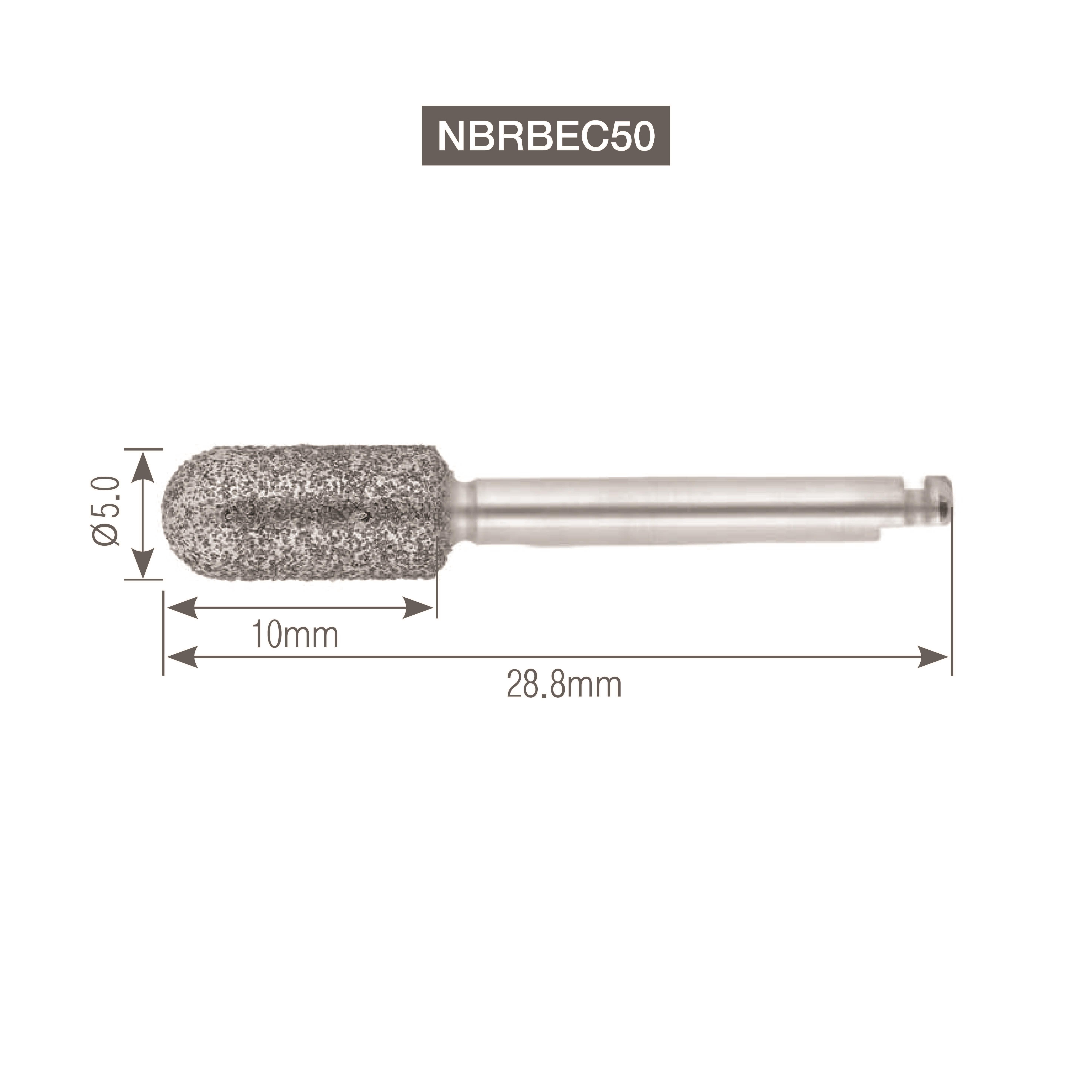 ASİDENTOSUNGNBRBEC50NBRBEC50 Narrow Bone Removing Bur CERRAHİ KEMİK DÜZELTME FREZİ ELMAS ANGULDURUVA İÇİN