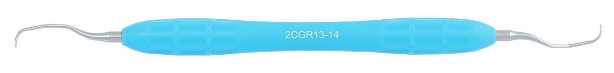 ASİDENTOSUNG(2CGR13-14)(2CGR13-14) Gracey Curette Stansard DÜZ SİLİKON SAPLI