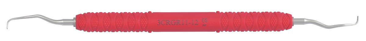 ASİDENTOSUNG(3CRGR11-12)(3CRGR11-12) Gracey Curette Rigid SİLİKON SAPLI