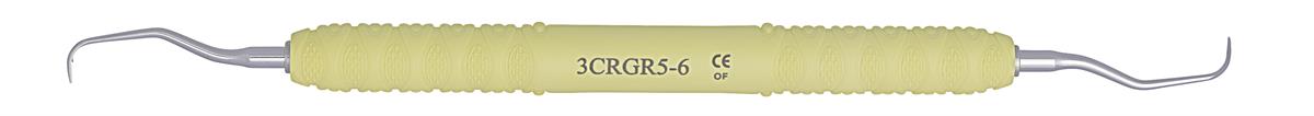 ASİDENTOSUNG(3CRGR5-6)(3CRGR5-6) Gracey Curette Rigid SİLİKON SAPLI