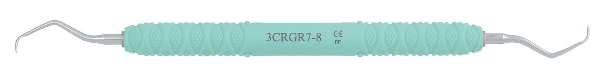 ASİDENTOSUNG(3CRGR7-8)(3CRGR7-8) Gracey Curette Rigid SİLİKON SAPLI