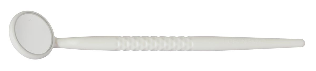 ASİDENTOSUNG(DMAPB)(DMAPB) Plastic Mouth Mirror,SİLİKON SAPLI AYNA BAŞI (ADET) BEYAZ OTOKLAVLANABİLİR