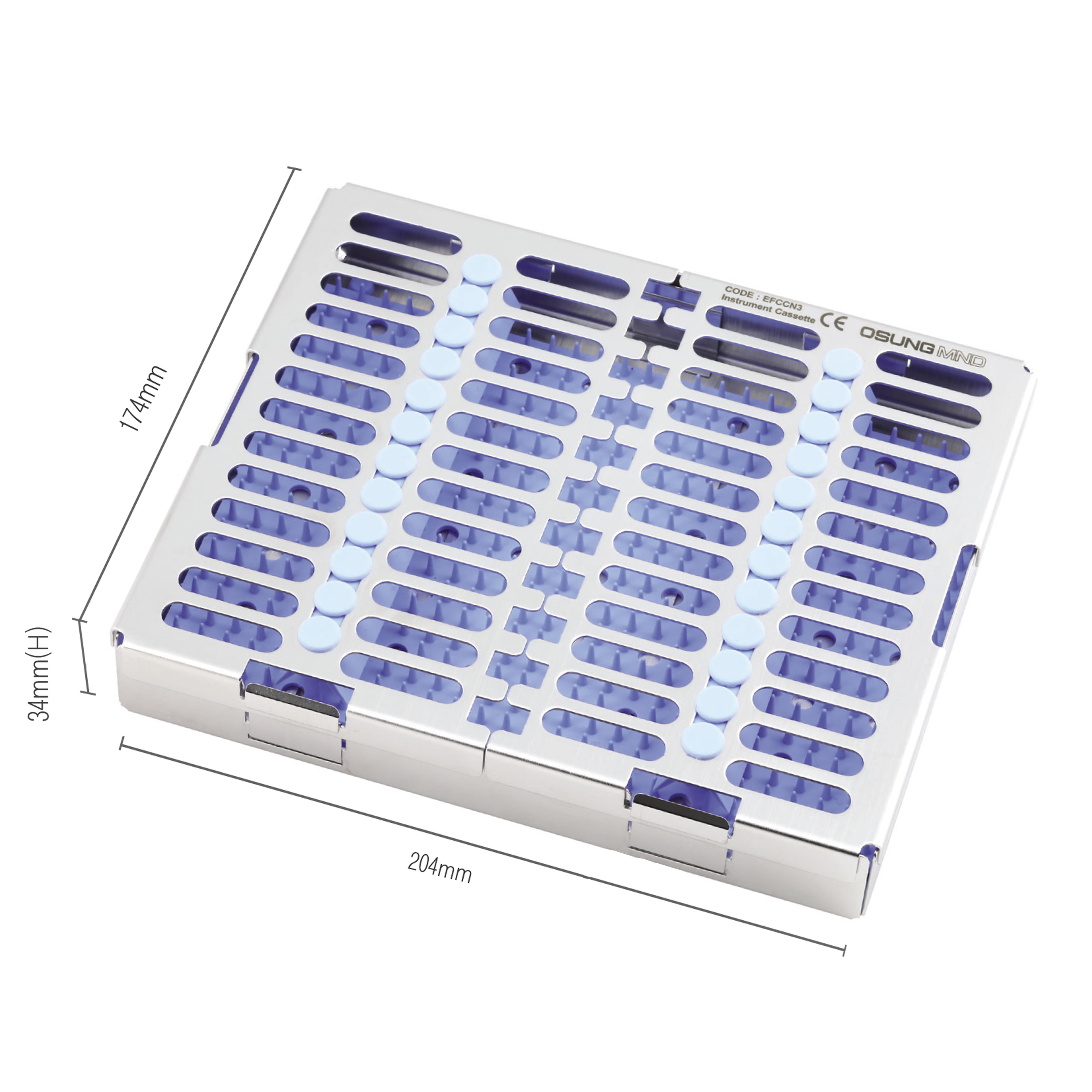 ASİDENTOSUNG(EFCCN3)(EFCCN3) ORTODONTİ PENS STANDLI KASET  (204X174X34H)(MM)