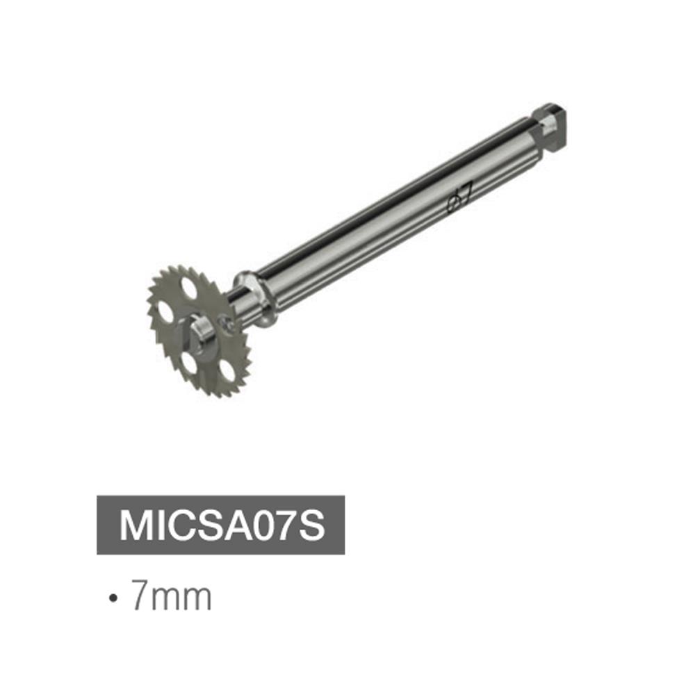 ASİDENTOSUNG(MICSA07S)(MICSA07S) Micro Saw Shield MİKRO DİSK CERRAHİ TESTERE ANGULDURUVA İÇİN 07 MM