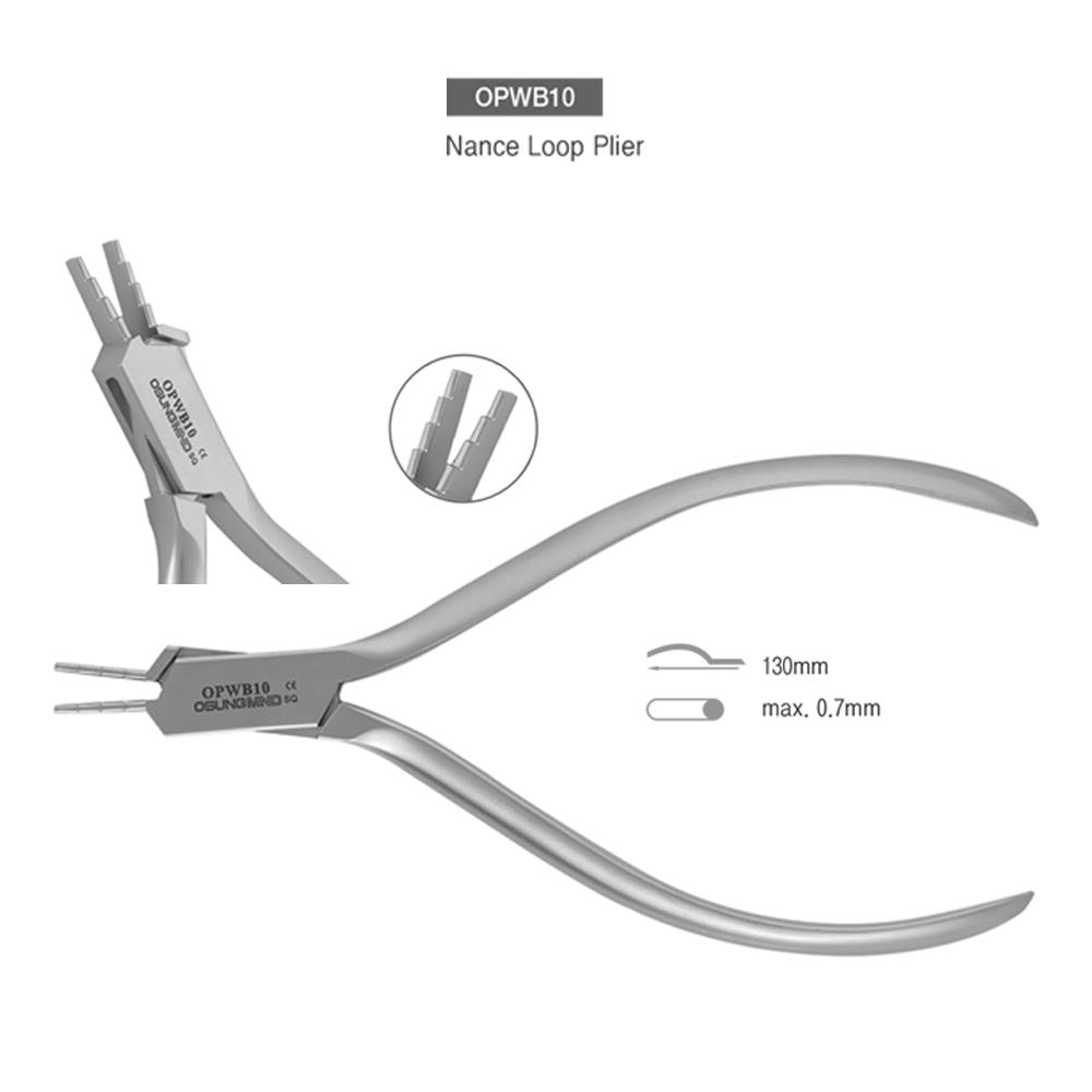 ASİDENTOSUNG(OPWB10)(OPWB10) ORTODONTİ PENS NANCE LOOP PLİER