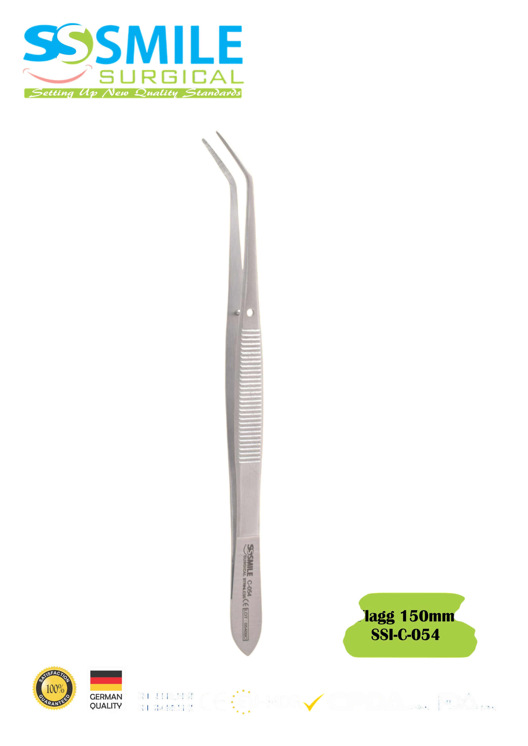 ASİDENTSMILE SURGICALSSI-C-054SMILE SURGICAL SSI-C-054 FLAGG (PRESEL) 150MM