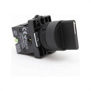 LAY5-ED33 Kalıcı 1-0-2 Kısa Mandal Şalter Buton