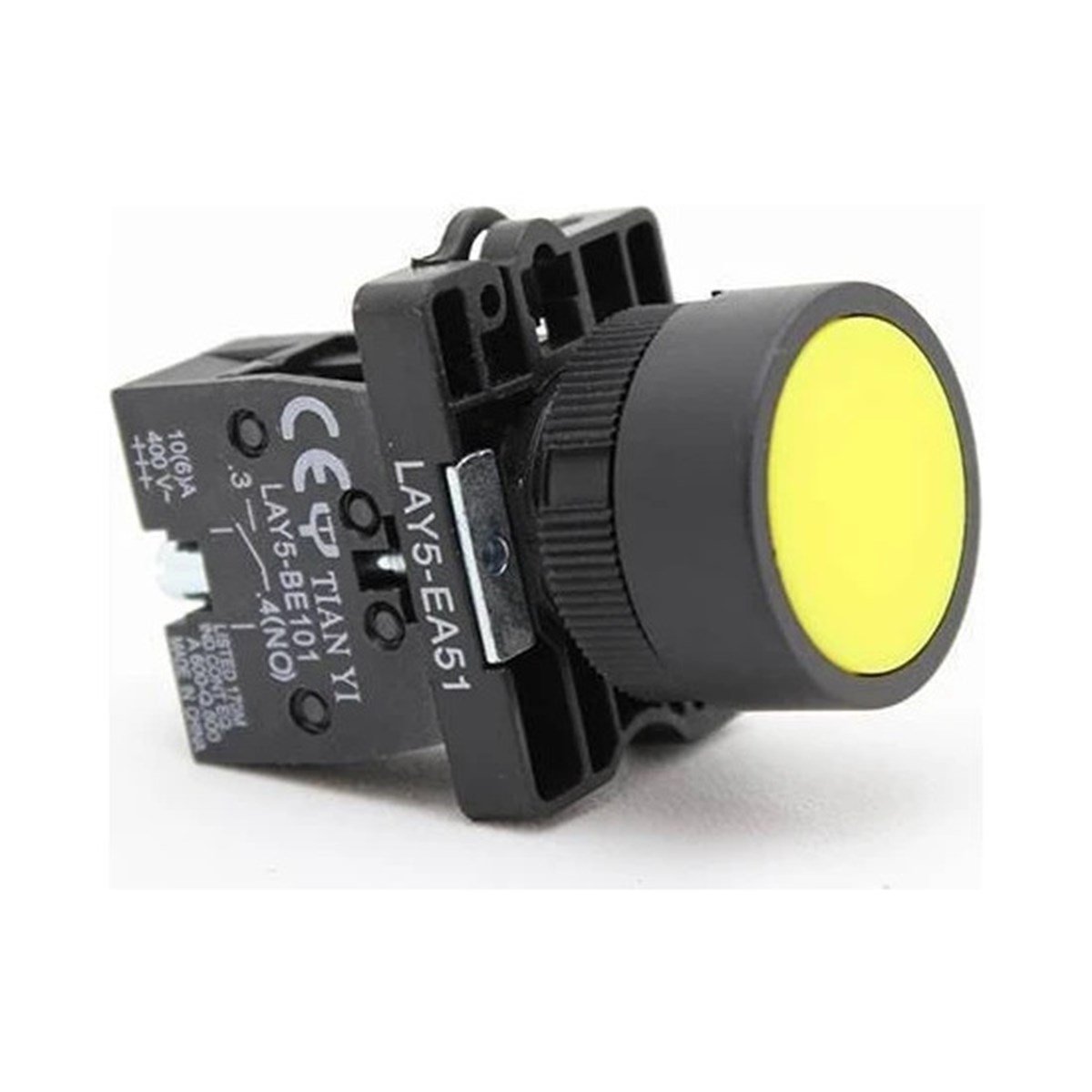 LAY5-EA51 Sarı Yaylı Buton