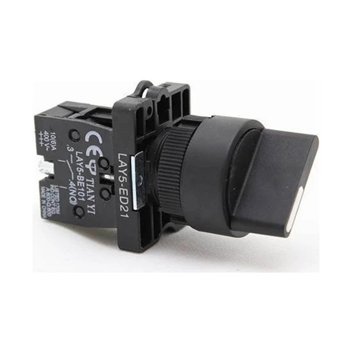 LAY5-ED21 Kalıcı 0-1 Kısa Mandal Şalter Buton