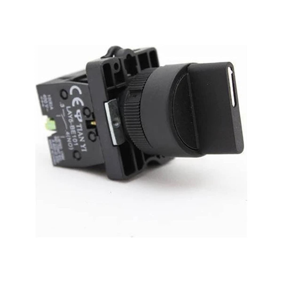 LAY5-ED33 Kalıcı 1-0-2 Kısa Mandal Şalter Buton