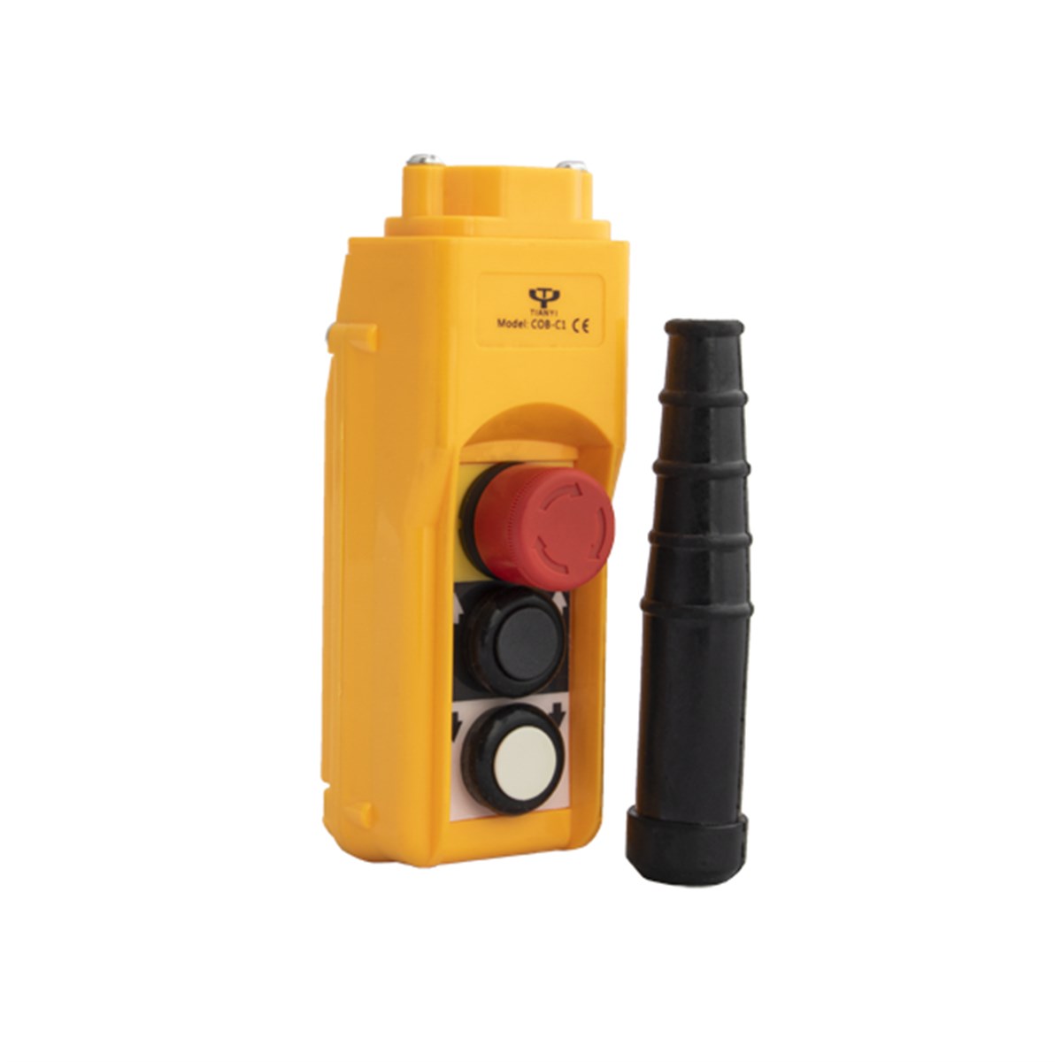 Tek Hızlı 2 Butonlu Acil Stoplu Vinç Kumandası Cobc1