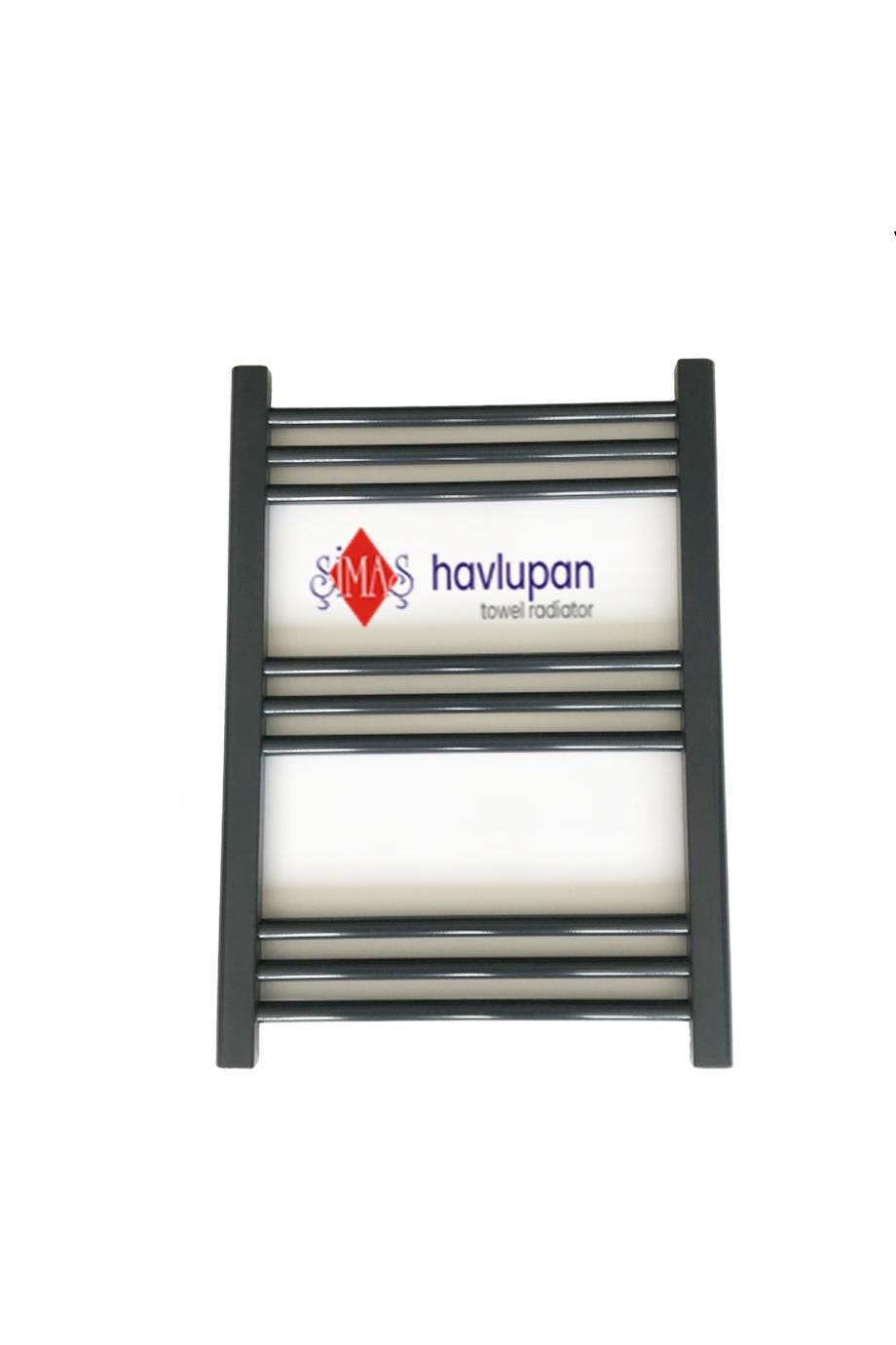 600x700 Anthracite Towel Radiator