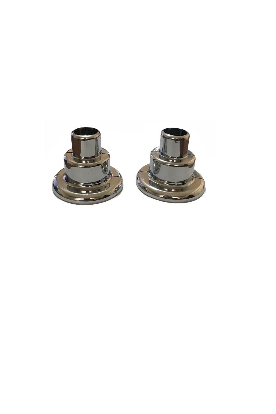 Pipe Concealing Apparatus 2 Piece Chrome