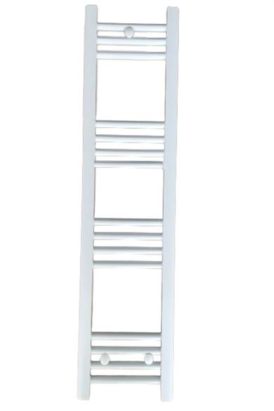 300x1200 White Towel Radiator