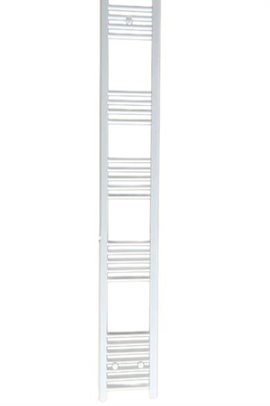 300x1800 White Towel Radiator