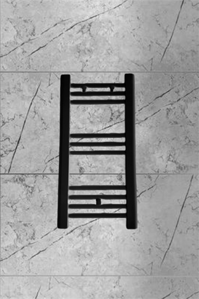 300x600 Anthracite Towel Radiator