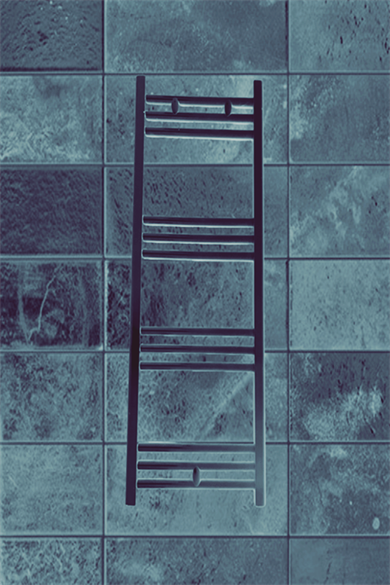 300x900 Anthracite Towel Radiator