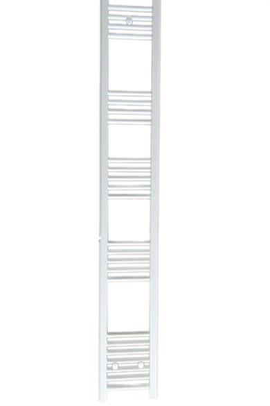 400x1800 White Towel Radiator