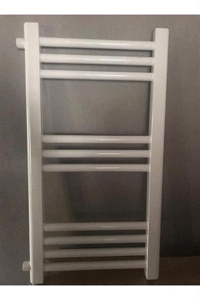 500x800 White 10 Pipes Side Entry Towel Radiator