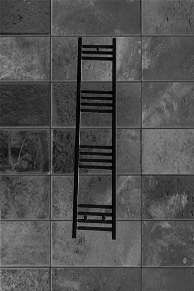 600x1100  Anthracite Towel Radiator
