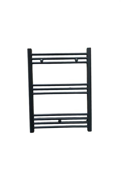 600x700 Black Towel Radiator