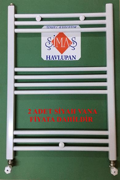 600x800 Beyaz Havlupan + 2 Adet Beyaz Vanalı