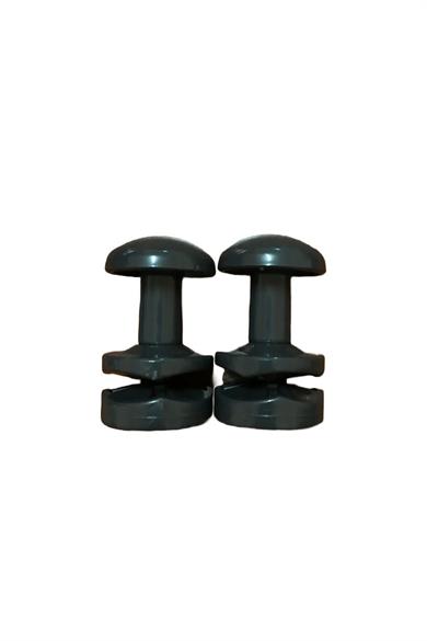 Towel Radiator Robe Holder 2 Piece Anthracite