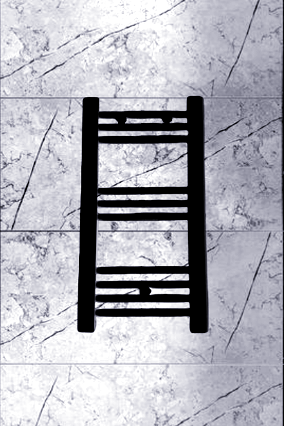 300x800 Anthracite Towel Radiator