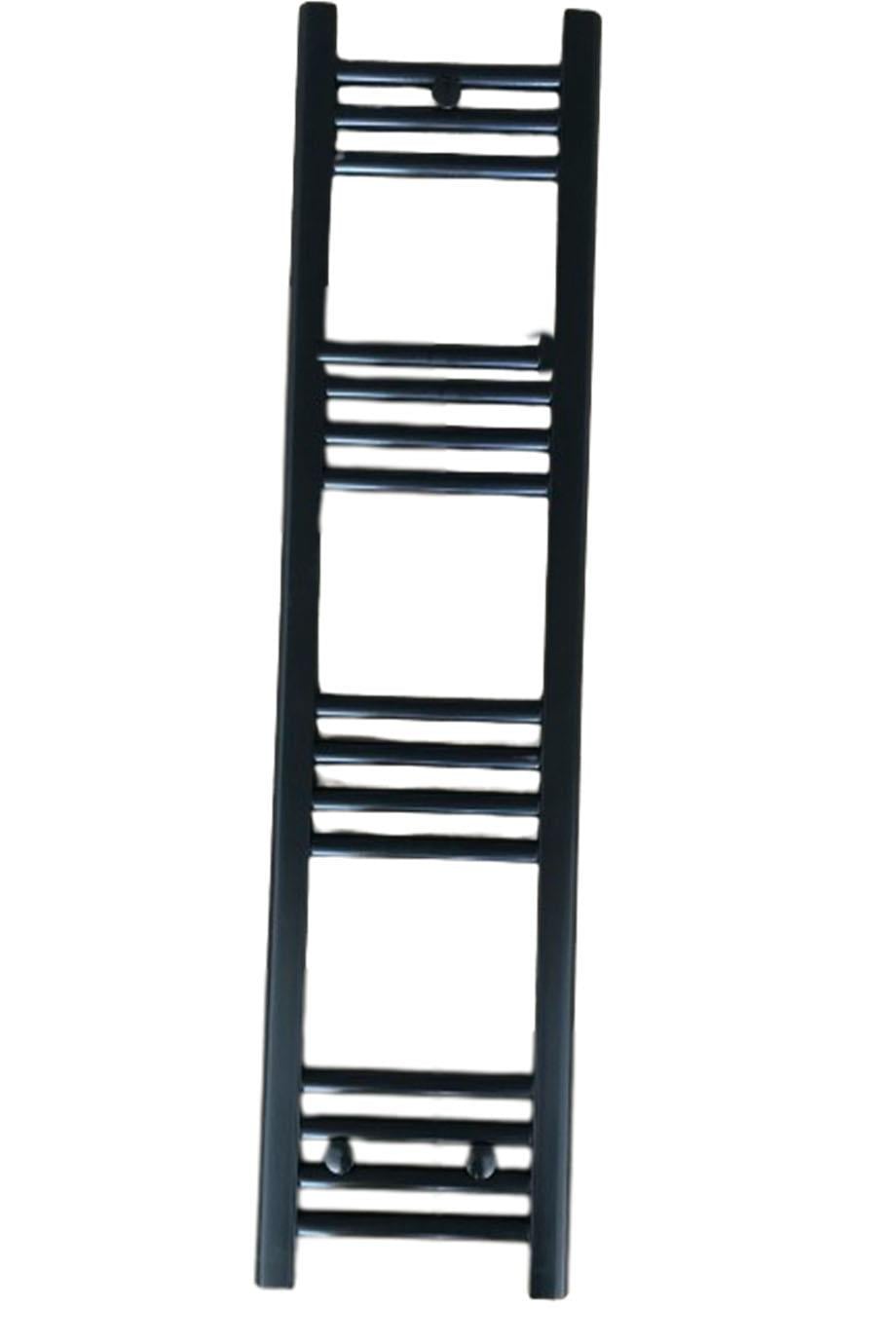 400x1100  Black Towel Radiator