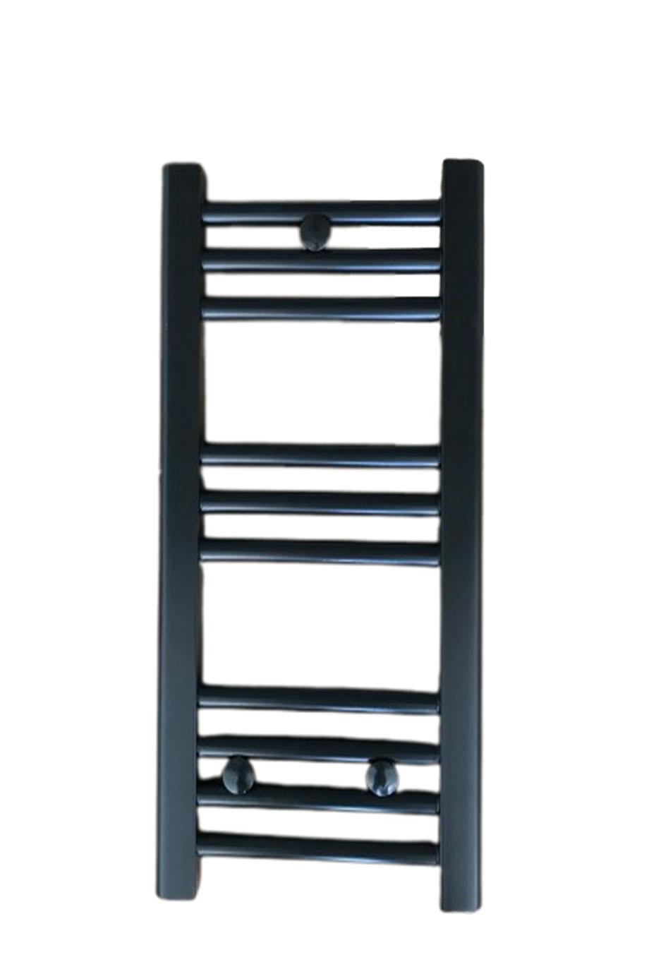 400x800 Black Towel Radiator