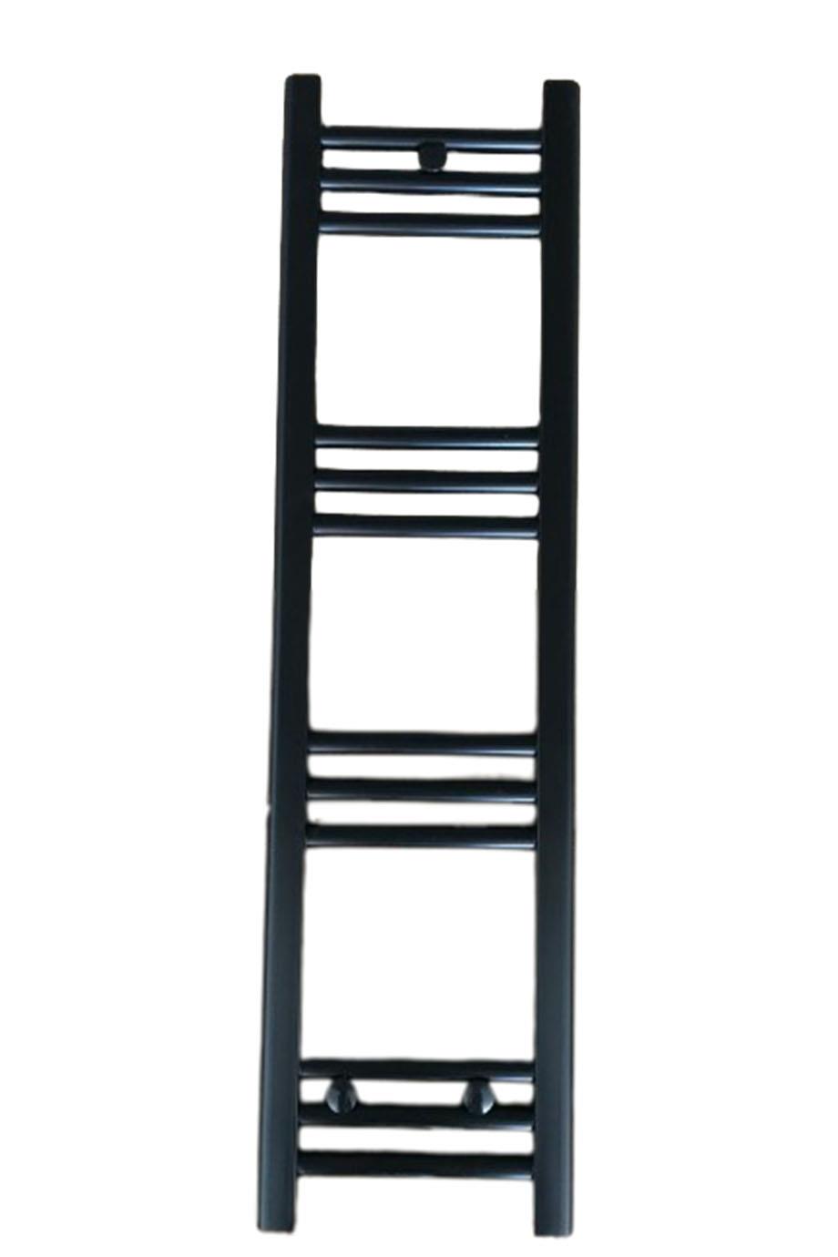 400x900 Black Towel Radiator