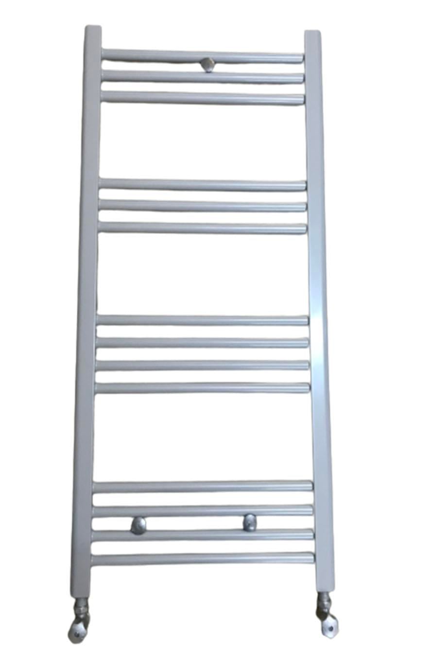 500x1000 Gray 14 Pipe Towel Radiator + 2 Pieces Gray Valve