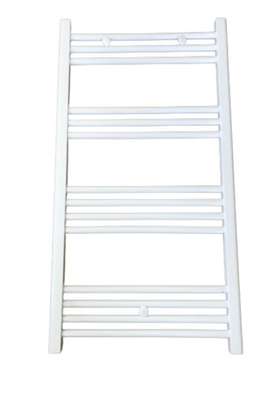 600x1000 White Towel Radiator