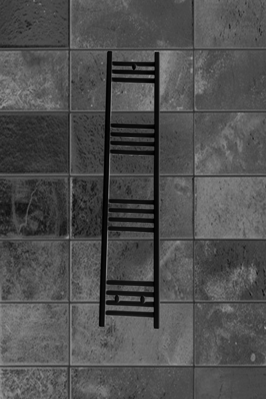 600x1100  Anthracite Towel Radiator