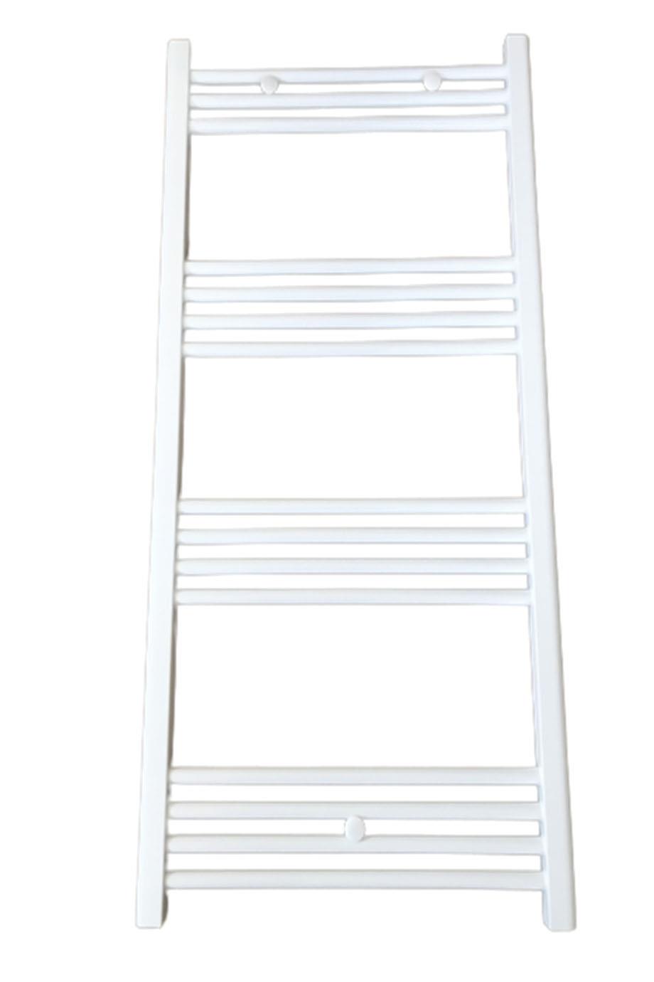 600x1100 White Towel Radiator