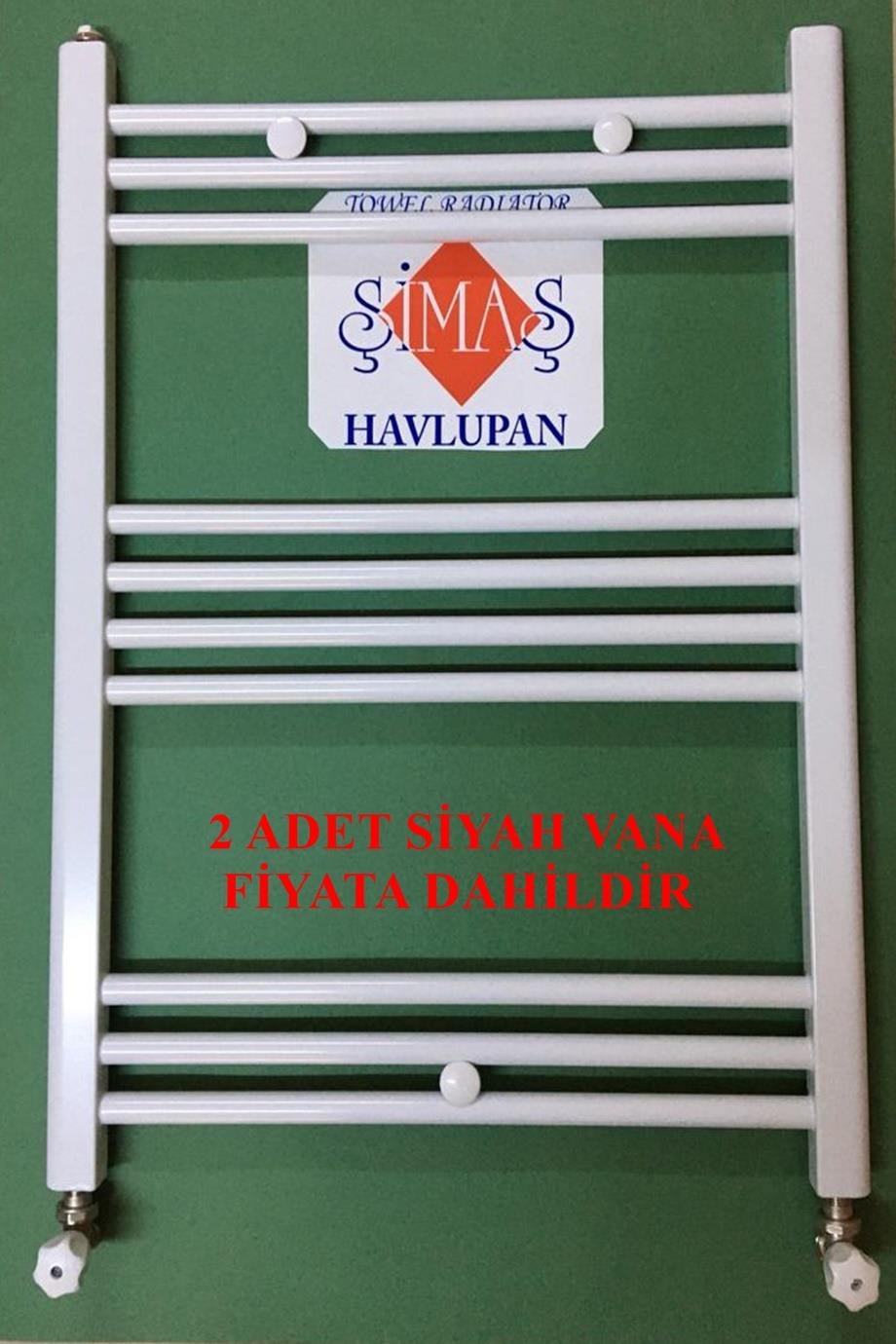 600x800 Beyaz Havlupan + 2 Adet Beyaz Vanalı