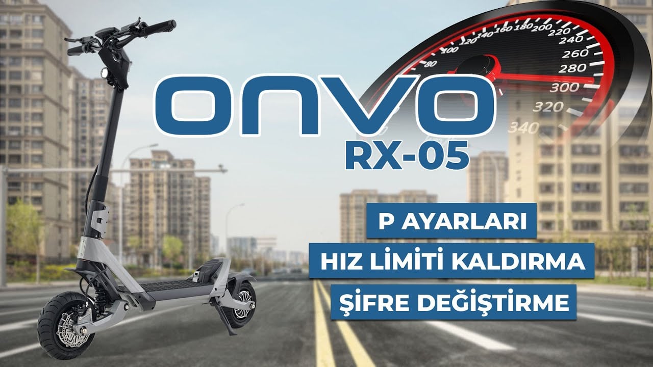 ONVO RX-05 P Ayarları | Hız Limiti Kaldırma | Şifre Değiştirme