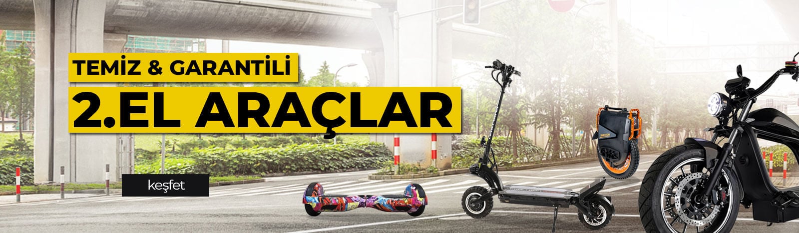 SCOOTERAL 2.El Kategorisi Açıldı!