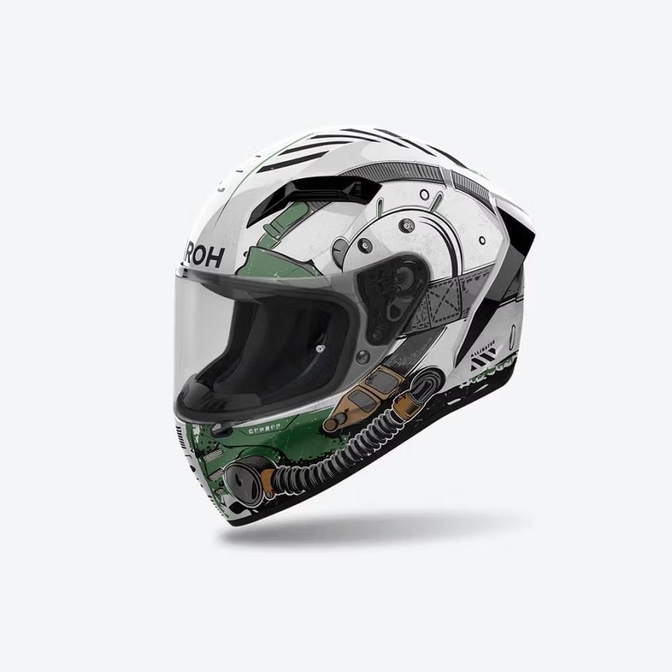 Aıroh Connor Allıgator Gloss Kask