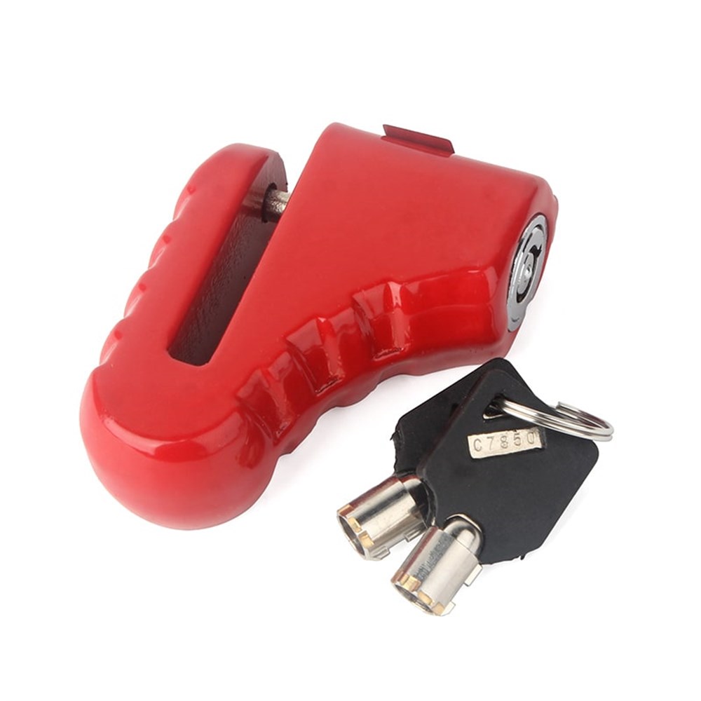 Anahtarlı Disk Kilidi Elektrikli Scooter ve Bisiklet Uyumlu