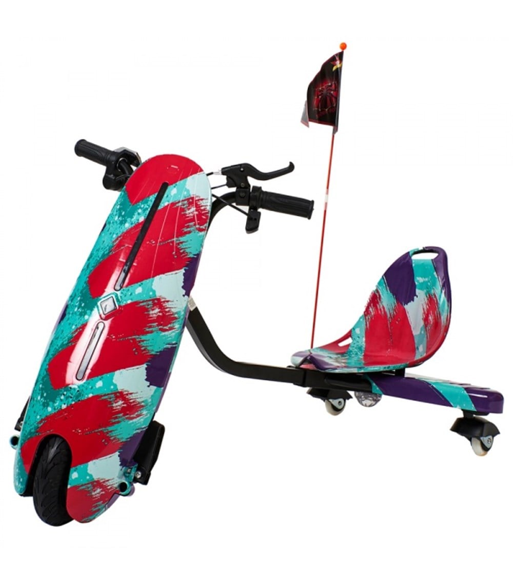 Citymate Drift Car Elektrikli Kaykay Hoverboard Bluetooth Grafity Desenli Kasa 01