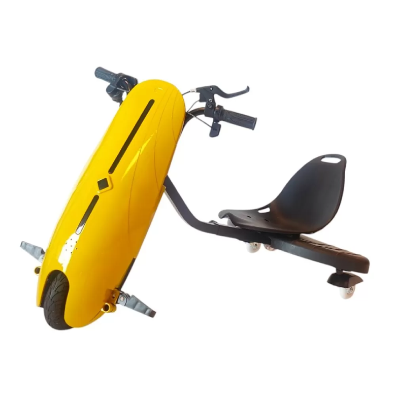 Citymate Drift Car Elektrikli Kaykay Hoverboard Grafity Desenli Kasa Sarı