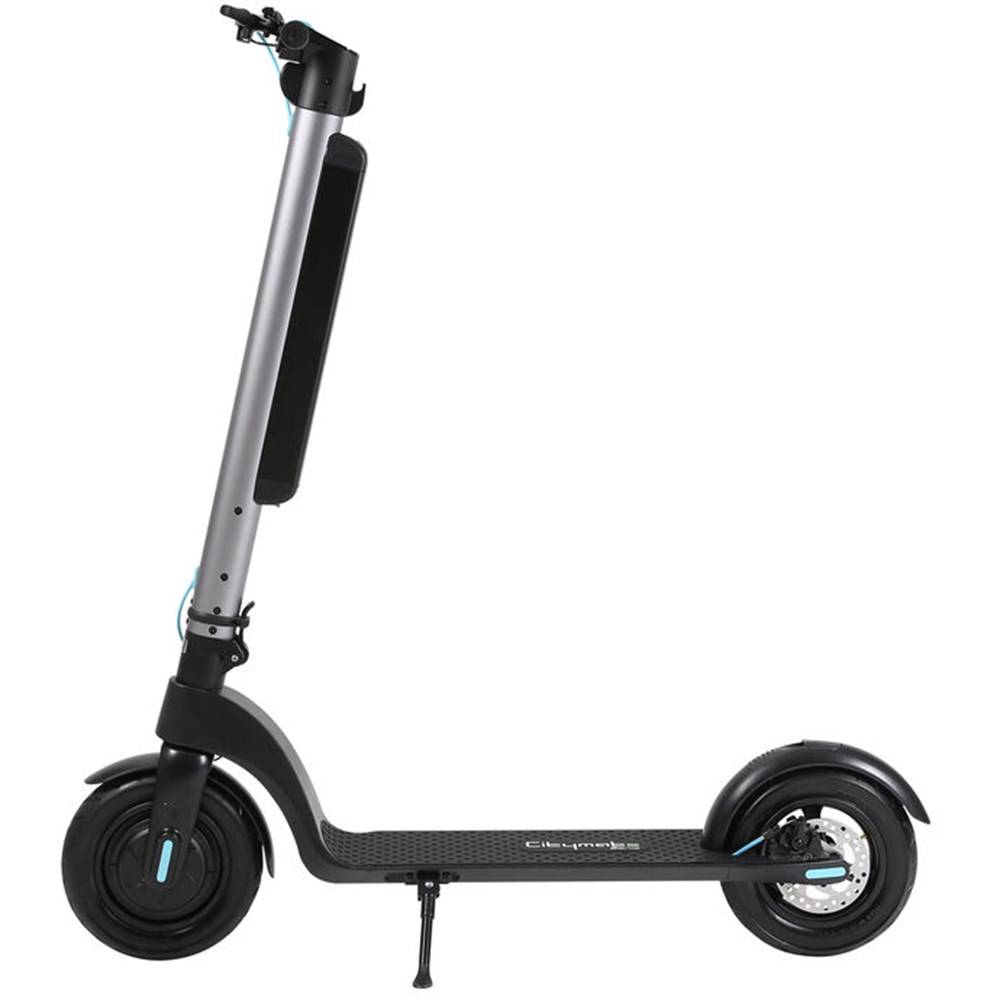 Citymate X8 Sonic 350 Watt Elektrikli Scooter - Gümüş