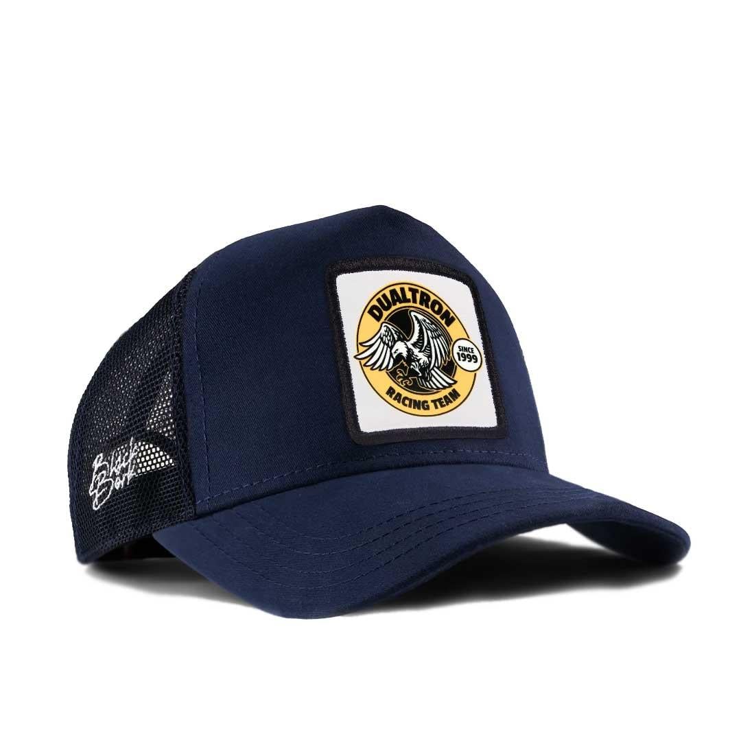 Dualtron Racing Koyu Mavi Trucker Şapka + Bench