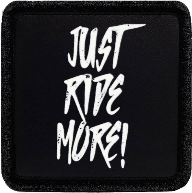 Just Ride More Siyah Bench (Patch)
