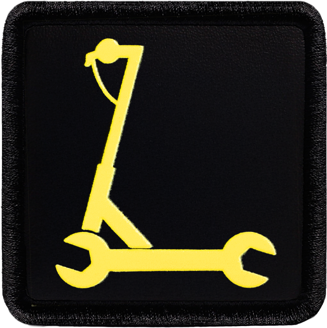 Scooter Servis Siyah Bench (Patch)