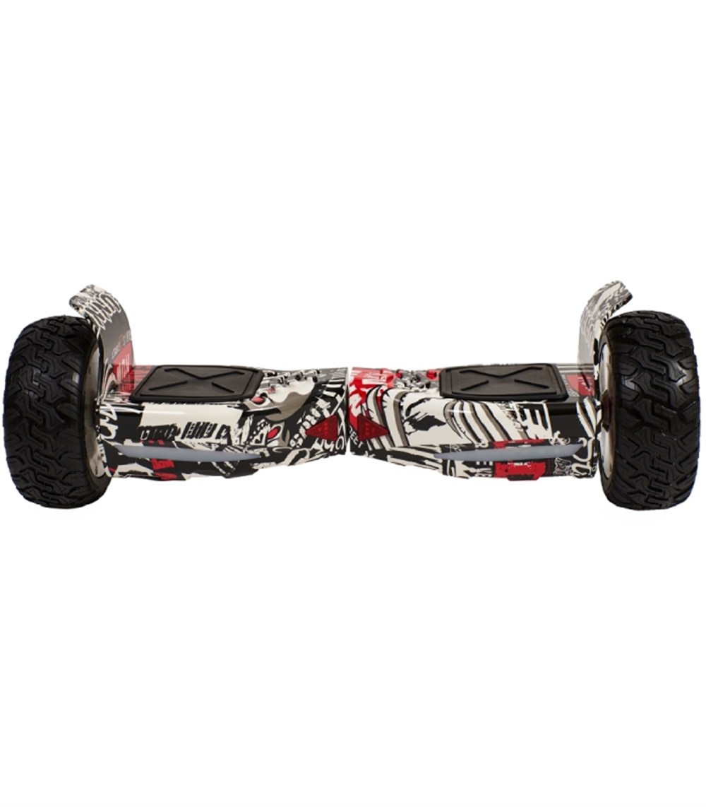 Smart Balance SBS-653 Elektrikli Kaykay Hummer Hoverboard Off Road 8.5 inch Grafity Desenli 04